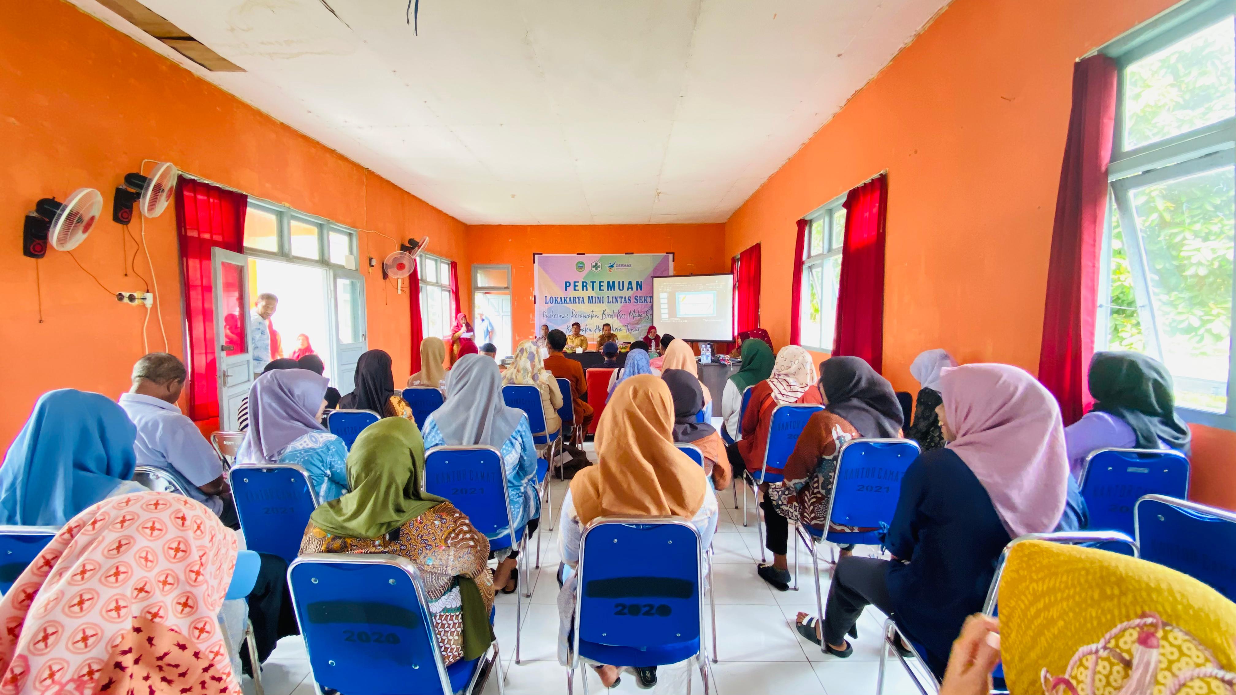 Lokakarya Mini Lintas Sektor di Puskesmas Bicoli: Sinergi Lintas Sektor untuk Peningkatan Pelayanan Kesehatan