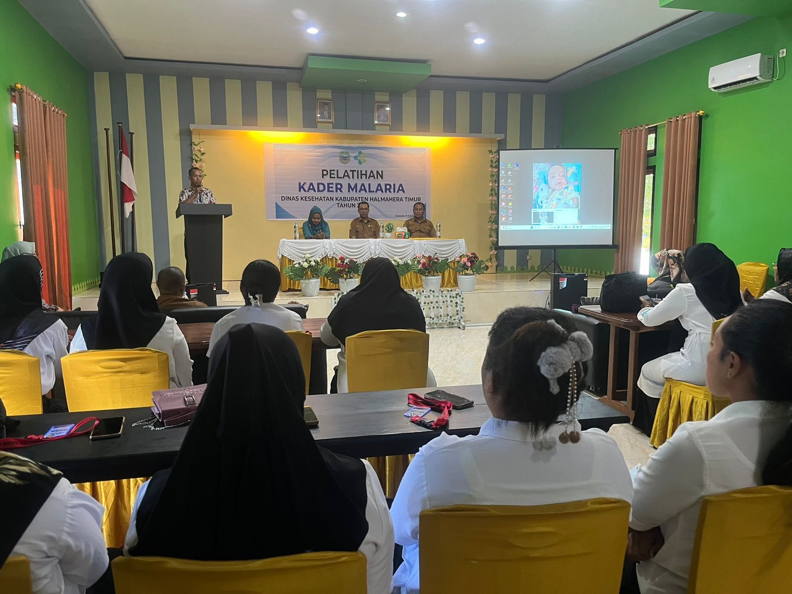 PELATIHAN KADER MALARIA LANGKAH NYATA MENUJU ELIMINASI MALARIA KAB.HALTIM