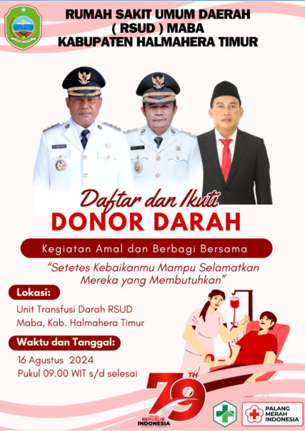 MARI BADONOR DARAH DI RSUD MABA