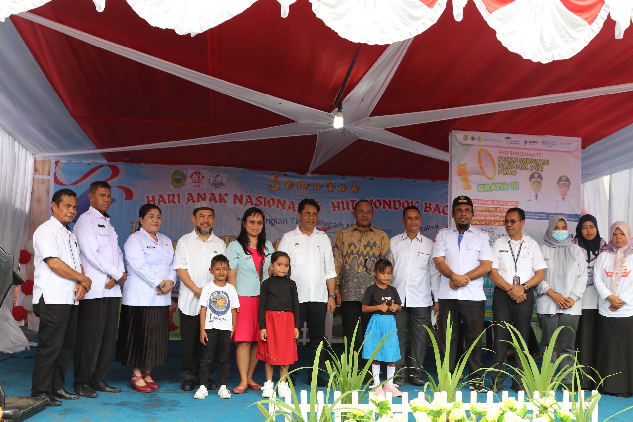 PIN POLIO UPAYA SELAMATKAN GENERASI EMAS HALMAHERA TIMUR